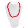 Náhrdelník sekaný - Korál - tromlovaný - #115