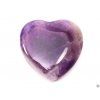 Amethyst heart 20x20 mm #18