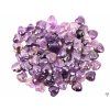 Amethyst heart 20x20 mm #18