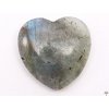 Serce z labradorytu 20x20 mm - Serce z labradorytu  #19