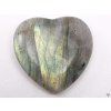 Labradorite heart 20x20 mm - Labradorite heart  #19
