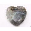 Labradorite heart 20x20 mm - Labradorite heart  #19