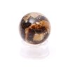 Septárie koule 34 mm 56g přírodní kámen Septárie + podstavec #C557