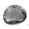 Palm stone Moss agate 45 - 50 mm disc #126
