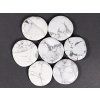 Tactile stone Magnesite 35 - 40 mm flat stone #131