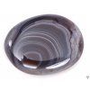 Palm stone Grey agate 35 - 40 mm disc #133
