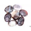 Palm stone Grey agate 40 - 45 mm disc #134