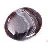 Palm stone Grey agate 40 - 45 mm disc #134
