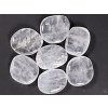 Palm stone White calcite 45 - 50 mm disc #138