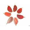 Pendant from Agate red slice 35 - 55 mm #ZM199