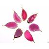 Pendant from Agate pink slice 40 - 60 mm #ZM196