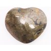 Srdce Pyrit 64x55 mm 224g přírodní kámen #K254