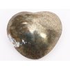 Srdce Pyrit 56x50 mm 190g přírodní kámen #K257