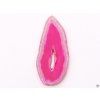 Agate slab pink with hole - size 4 - 7 cm #492