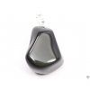 Rainbow obsidian stone pendant, size S - #145