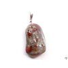 Heliotrope stone pendant, size S - #146
