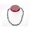 Náhrdelník Malachit tromlovaný #20 - z přírodních kamenů