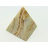 Aragonit pyramida 5 x 5 cm - TOP kvalita #K501 - leštěná aragonitová pyramida