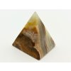 Piramida aragonitowa 5 x 5 cm - najwyższa jakość #K515 - polerowana piramida aragonitowa