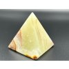 Aragonit pyramida 5 x 5 cm - TOP kvalita #K516 - leštěná aragonitová pyramida
