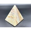 Piramida aragonitowa 6,2 x 6,2 cm - najwyższa jakość #K527 - polerowana piramida aragonitowa
