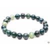 Náramek Achát mechový - 8 mm kuličky