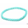 Bransoletka Amazonit - kulki 4 mm #456 - z naturalnych kamieni