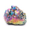 Kryształ tęczowa aura drusa 179 g #K658