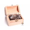Magiczna skrzynka z kamieniami záhněda - rozmiar S (15 - 25) mm - Brazylia