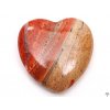 Srdce Jaspis červený 20x20 mm - Jaspisové srdce #27