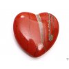 Srdce Jaspis červený 20x20 mm - Jaspisové srdce #27