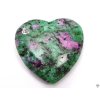 Srdce Rubín v zoisitu 20x20 mm - Rubín v zoisitu srdce #36