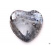 Srdce Labradorit černý 20x20 mm - Labradoritové srdce  #43