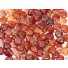 Srdce Karneol 20x20 mm - Karneolové srdce #45