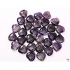 Srdce Ametyst 30x30 mm - Ametystové srdce  #ZM90