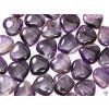 Serce Ametyst 30x30 mm #ZM90