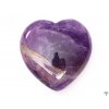 Srdce Ametyst 30x30 mm - Ametystové srdce  #ZM90