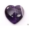 Srdce Ametyst 30x30 mm - Ametystové srdce  #ZM90