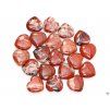 Red jasper heart 30x30 mm - Jasper heart #60