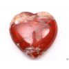 Red jasper heart 30x30 mm - Jasper heart #60