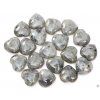 Serce Labradoryt 30x30 mm - Labradorytowe serce  #65