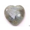 Serce Labradoryt 30x30 mm - Labradorytowe serce  #65
