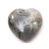 Serce Labradoryt 30x30 mm - Labradorytowe serce  #65