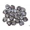 Srdce Labradorit černý 30x30 mm - Labradoritové srdce  #69
