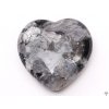 Srdce Labradorit černý 30x30 mm - Labradoritové srdce  #69