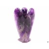 Anděl Ametyst 100x60 mm z přírodního kamene 10 cm #ZB56