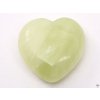 Srdce Zelený jadeit 30x30 mm - Jadeitové srdce #73