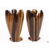 Anioł Tygrysie oko 100x60 mm - Anioł z naturalnego kamienia 10 cm #28
