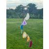 Wind chime Agate - chakra 7 colors from natural stone #577