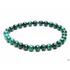 Bransoletka z malachitu - 6 mm - #540 - z naturalnych kamieni